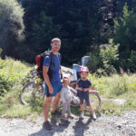 Панорамна пътека Железница - Бистрица: първи вело-преход с децата