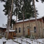 Кокалянски манастир през зимата