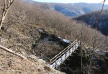 Първоянуарска разходка по екопътека Бяла река, Калофер