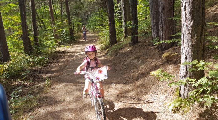 Семейна вело-разходка по панорамната пътека на Витоша