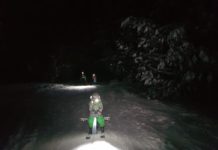 Нощно качване на Черни връх за Часа на земята