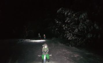 Нощно качване на Черни връх за Часа на земята