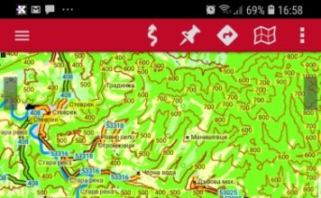 Каква карта ползваме за ориентиране при преходи и разходки?