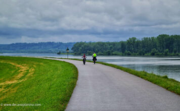 Велотур Пасау – Виена: ден 3 Ау ан дер Донау – Йбс (55км) + видео