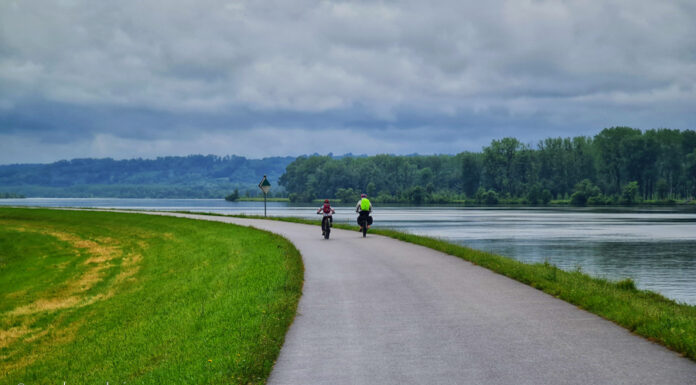 Велотур Пасау – Виена: ден 3 Ау ан дер Донау – Йбс (55км) + видео