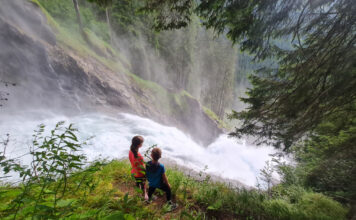 Tauern cycling path Етап 3: Таксенбах – Кримл (25км + влак) + видео